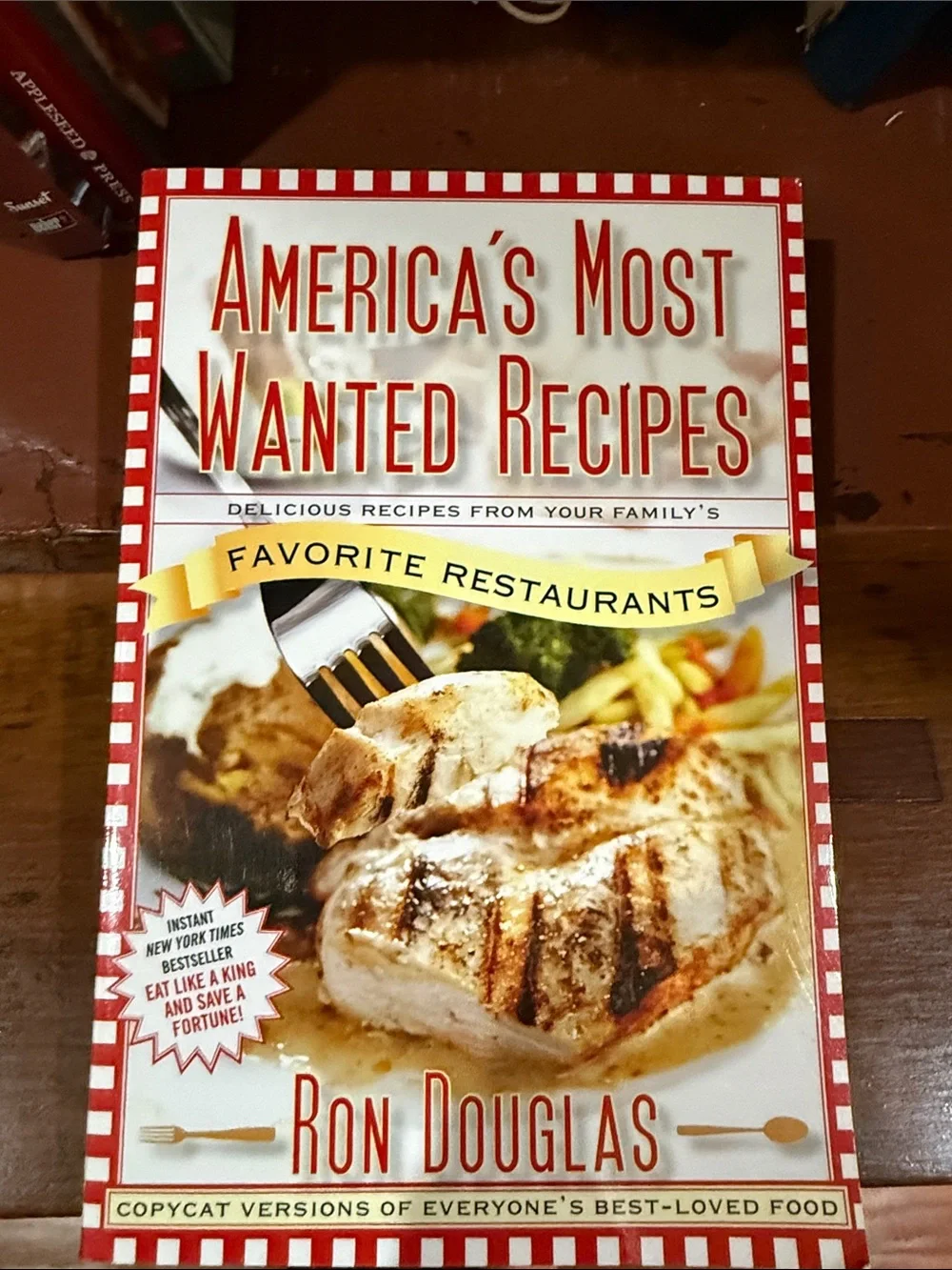 America's Most Wanted Recipes by - Red Cover